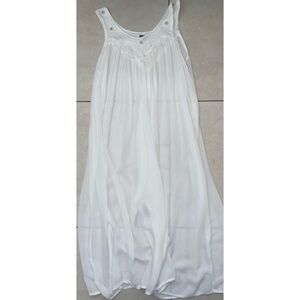 Sheer Vintage Midi Coverup Dress